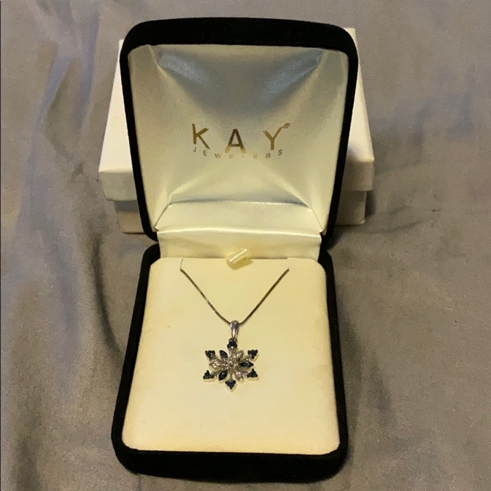 Kay Jewelers Snowflake Necklace